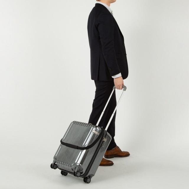 ace．（ace．）/スーツケース 機内持ち込み 35L フロントポケット