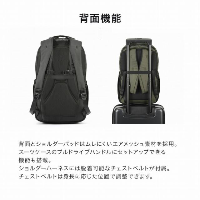 ace．（ace．）/ビジネスリュック A4収納可能 14．0インチPC 耐水 ラグマスター2_10
