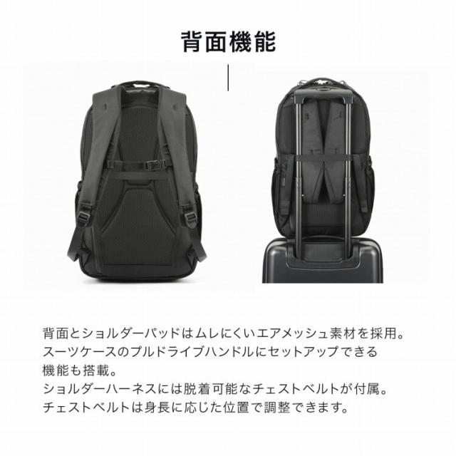 ace．（ace．）/ビジネスリュック B4収納可能 14．0インチPC 耐水 ラグマスター2_10