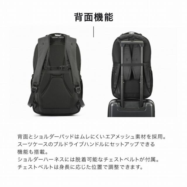 ace．（ace．）/ビジネスリュック B4収納可能 15．6インチPC 耐水 ラグ