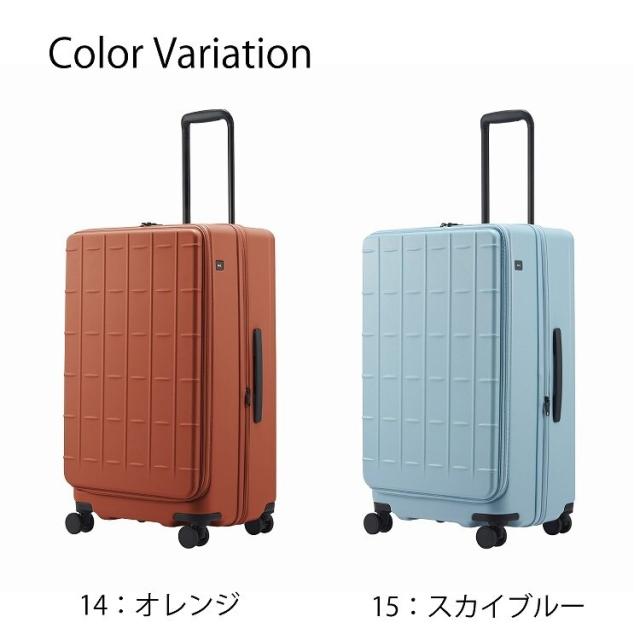 ace．（ace．）/スーツケース 82/95Ｌ フロントオープン キャスターストッパー ace． トレリスZ_9
