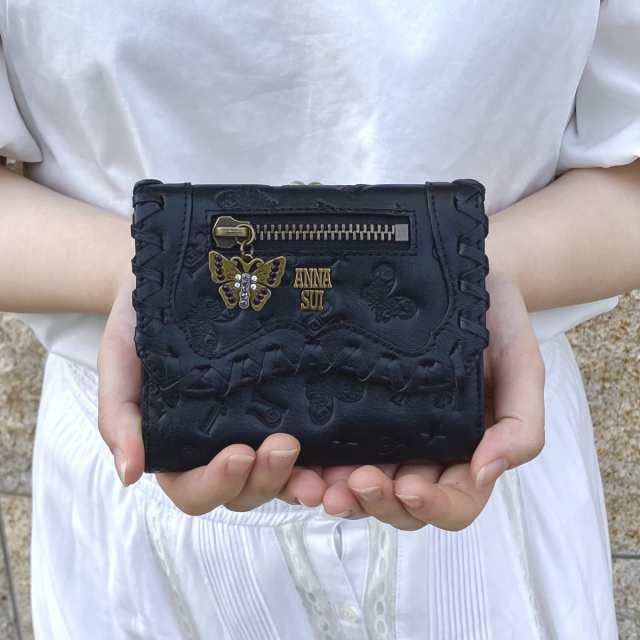 アナ スイ（ANNA SUI）/ベロニカ 口金二つ折り財布