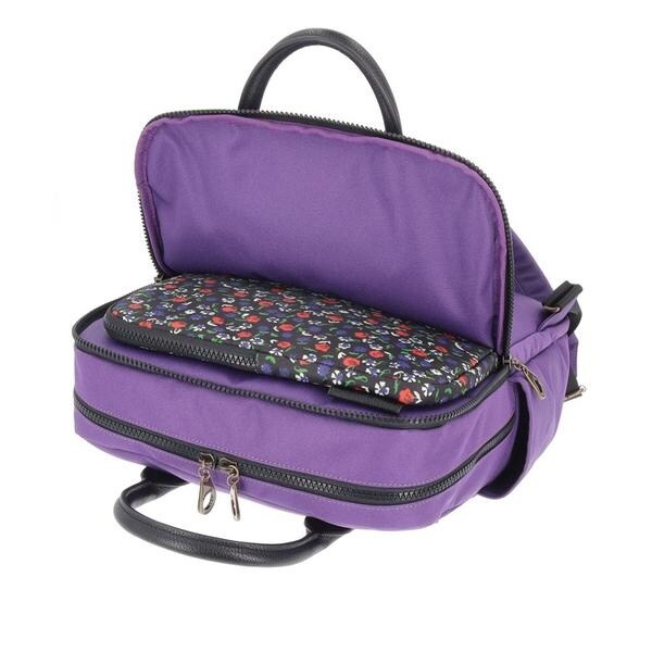 アナ スイ（ANNA SUI）/ヴィンテージボタン バックパック パープル