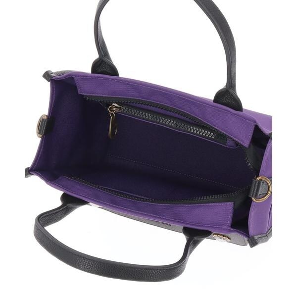 アナスイ ヴィンテージボタン 2way ハンドバッグ パープル317443 ANNA SUI アナスイ ヴィンテージボタン 2way ハンドバッグ