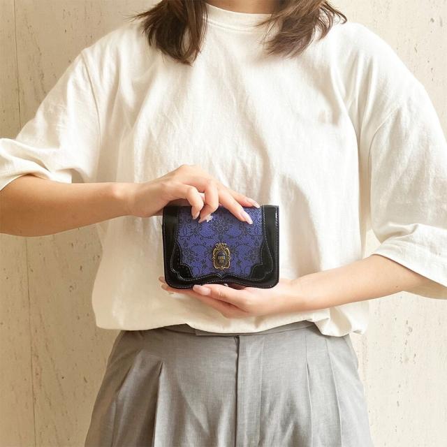 アナ スイ（ANNA SUI）/アナスイ ANNA SUI リーブル 内Lファスナー二つ折り財布_3
