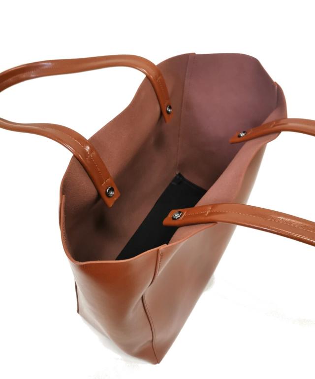 エーエスエム/スプリットレザー トートバッグ / インナーバッグ付きの