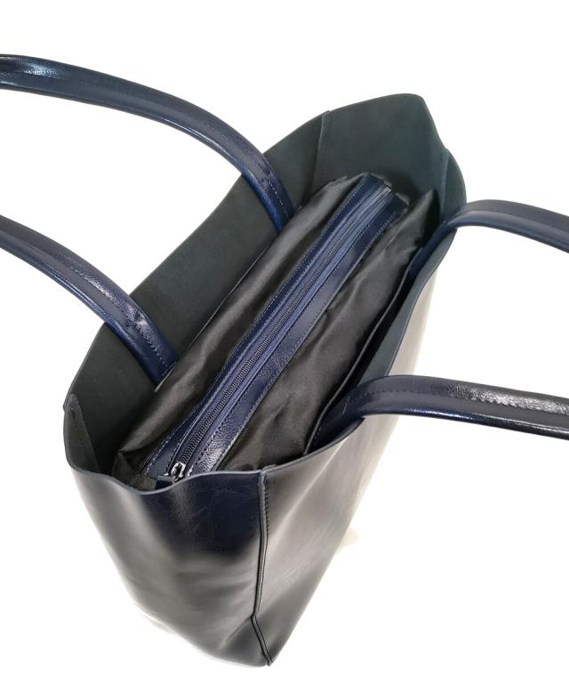 エーエスエム/スプリットレザー トートバッグ / インナーバッグ付きの