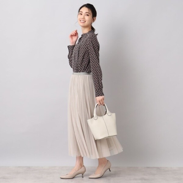 アンタイトル（UNTITLED）/【1枚で着映える／洗える】ラメチュール  