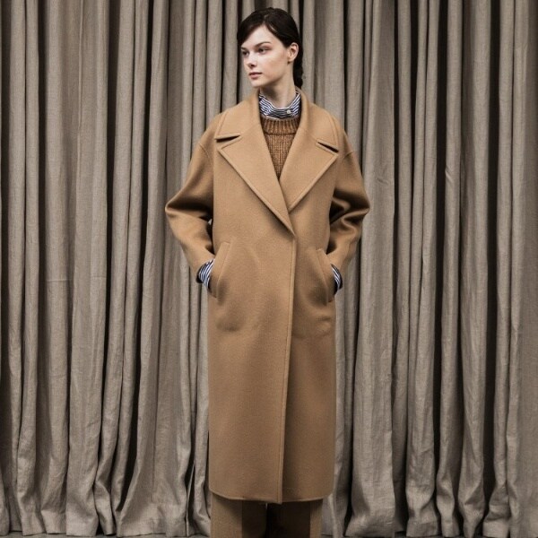 アンタイトル（UNTITLED）/カシミヤリバーガウンコート