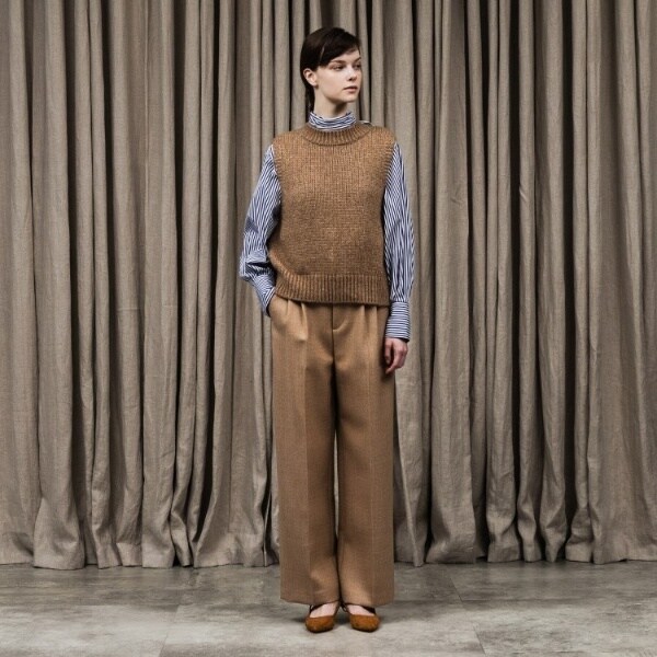 アンタイトル(UNTITLED)/ベビーアルパカニットジレの通販は アンタイトル(UNTITLED)/ベビーアルパカニットジレの通販は