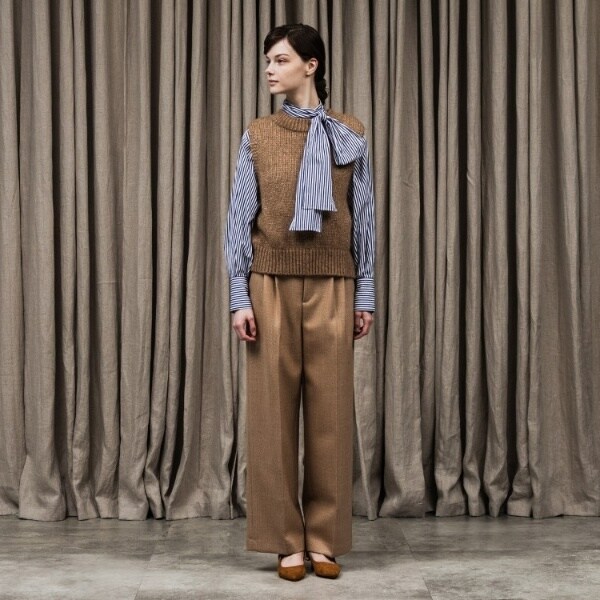 アンタイトル(UNTITLED)/ベビーアルパカニットジレの通販は アンタイトル(UNTITLED)/ベビーアルパカニットジレの通販は