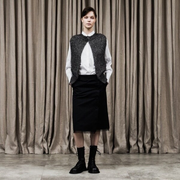 アンタイトル(UNTITLED)/ベビーアルパカニットジレの通販は アンタイトル(UNTITLED)/ベビーアルパカニットジレの通販は