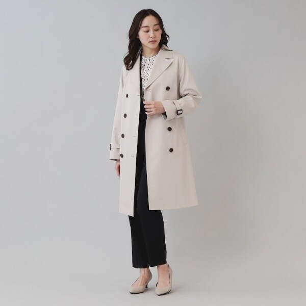 アンタイトル（UNTITLED）/【通勤やフォーマルシーンにオススメ】ベーシック トレンチコート アンタイトル（UNTITLED）/【通勤やフォーマルシーンにオススメ