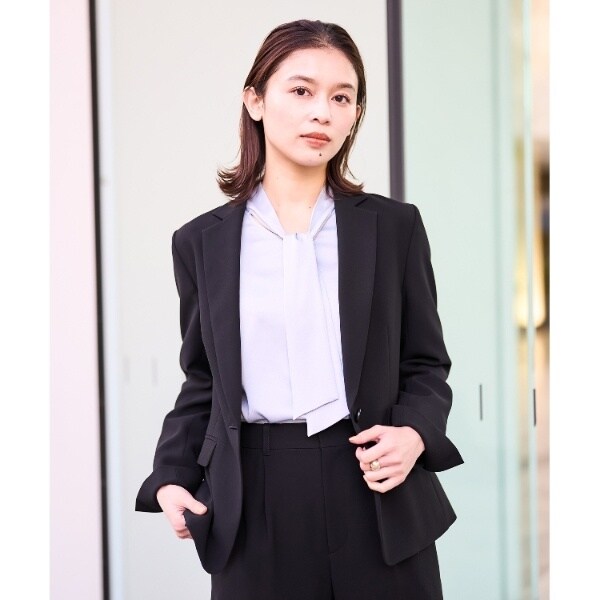 白き 霊石 ~観音様の御加護~ 高波動 直感力 才能開花 御守り UNTITLED テーラードジャケット レディース アンタイトル 中古 古着