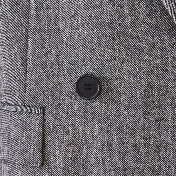 アンタイトル イタリア生地　ツイードダブルブレストオーバージャケット　1 アンタイトル イタリア生地 ツイードダブルブレストオーバー