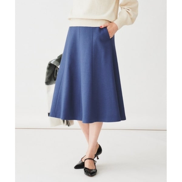アンタイトル（UNTITLED）/【後ろウエストゴム】ミルドジャージ マーメイドスカート