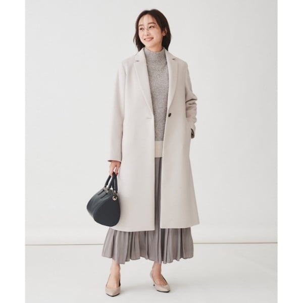 アンタイトル（UNTITLED）/【日本製】ウールチェスターコートの通販は