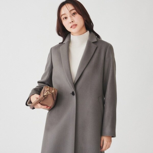 アンタイトル（UNTITLED）/【日本製】ウールチェスターコートの通販は