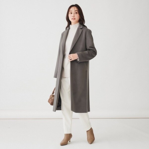 アンタイトル（UNTITLED）/【日本製】ウールチェスターコートの通販は