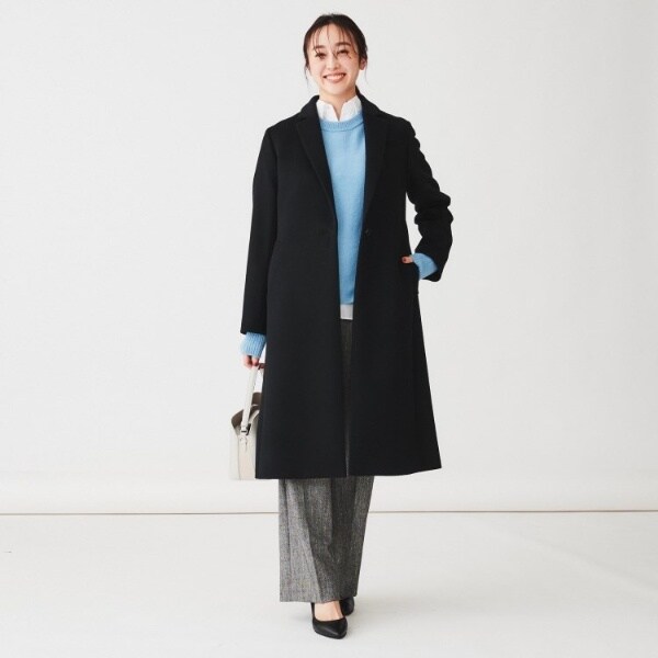 アンタイトル（UNTITLED）/【日本製】ウールチェスターコートの通販は