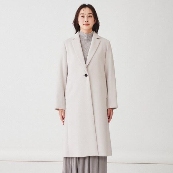 アンタイトル（UNTITLED）/【日本製】ウールチェスターコートの通販は