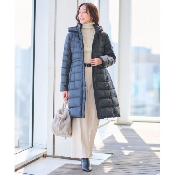 アンタイトル（UNTITLED）/【撥水洗えるすっきり】ロング丈タフタ