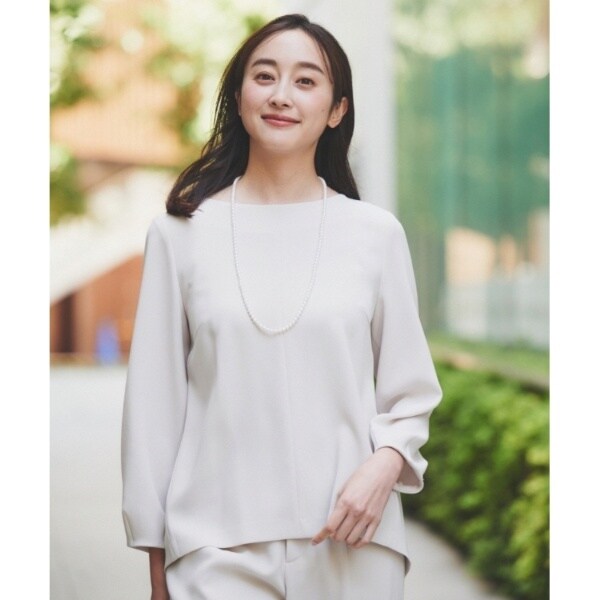 アンタイトル（UNTITLED）/【セットアップ可能】ペプラムブラウス