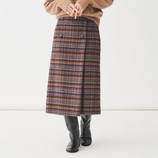 ☆Marine Serre☆Moon Diamant Skirt コットン混 ミニスカート