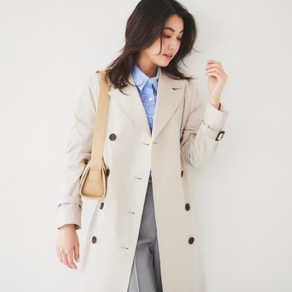 アンタイトル（UNTITLED）/【春コートセレモニーにも！】ライナー付きトレンチコート