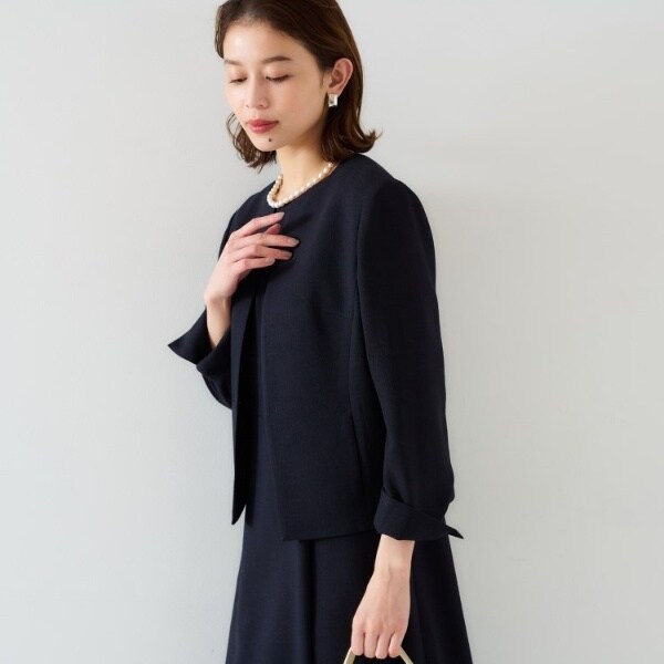 新品　アンタイトル　ドライタッチジャケット アンタイトル（UNTITLED）/【セットアップ可短丈】ドライタッチ