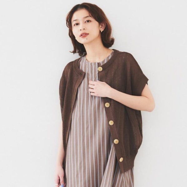 ROCHAS ロシャス 23SS ライトブルー ROPW75051A レーヨン混