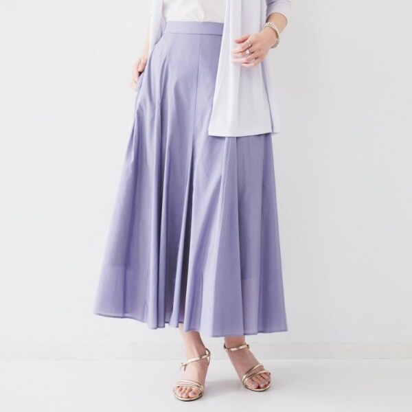 mmちゃん 青色グラデーションデザイン ドロストデザインニットプルオーバー｜WOMEN｜250HAB70-522H