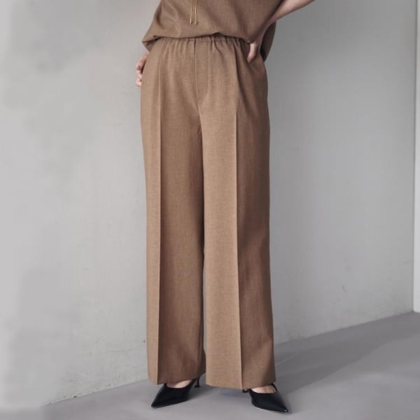 アンタイトル（UNTITLED）/【秋も着られるセットアップ可】リラククールパンツ