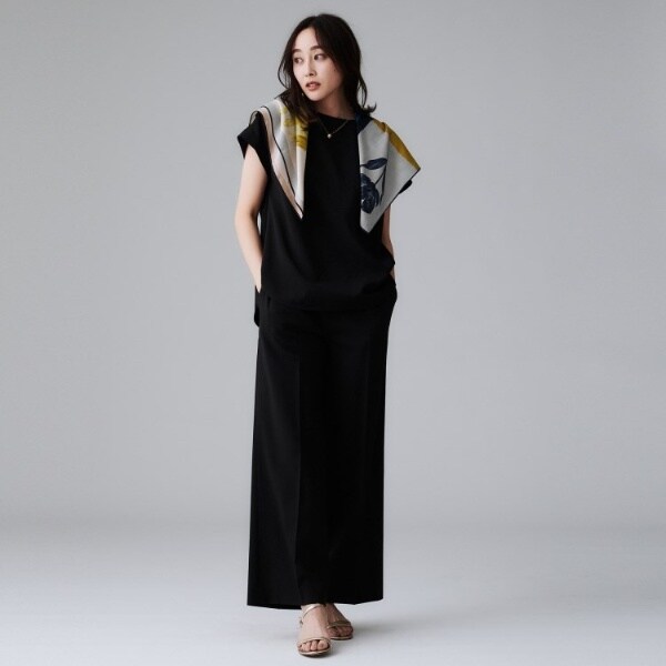 アンタイトル（UNTITLED）/【秋も着られるセットアップ可】リラククールパンツ