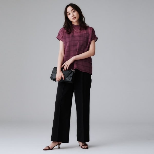 アンタイトル（UNTITLED）/【秋も着られるセットアップ可】リラククールパンツ