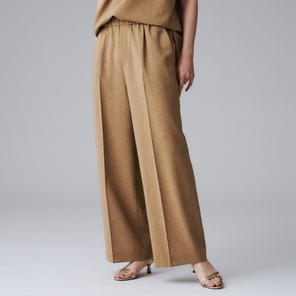 アンタイトル（UNTITLED）/【秋も着られるセットアップ可】リラククールパンツ