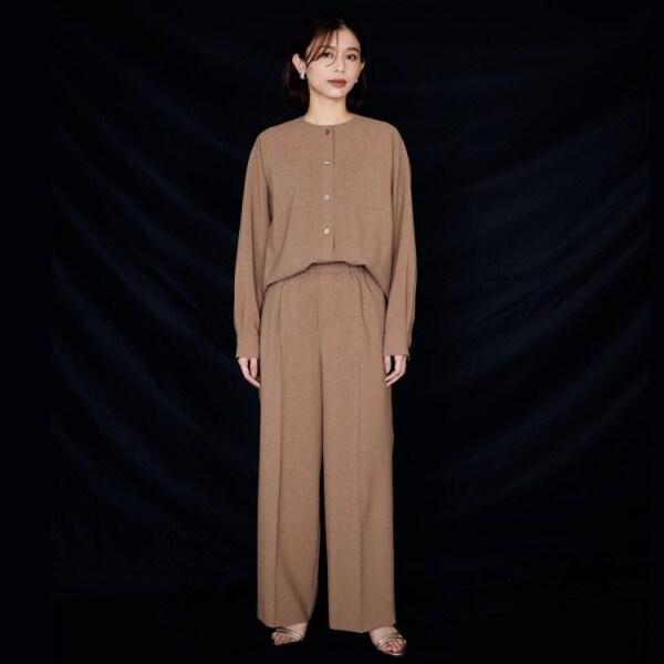 アンタイトル（UNTITLED）/【秋も着られるセットアップ可】リラククールパンツ