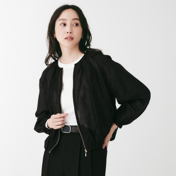 アンタイトル（UNTITLED）/シアーローンブルゾン