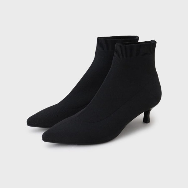 アンタイトル（UNTITLED）/【ストレッチ】ニットブーツ