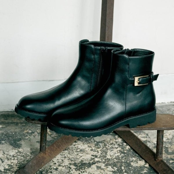 アンタイトル（UNTITLED）/【軽量】バックルジョッキーブーツ