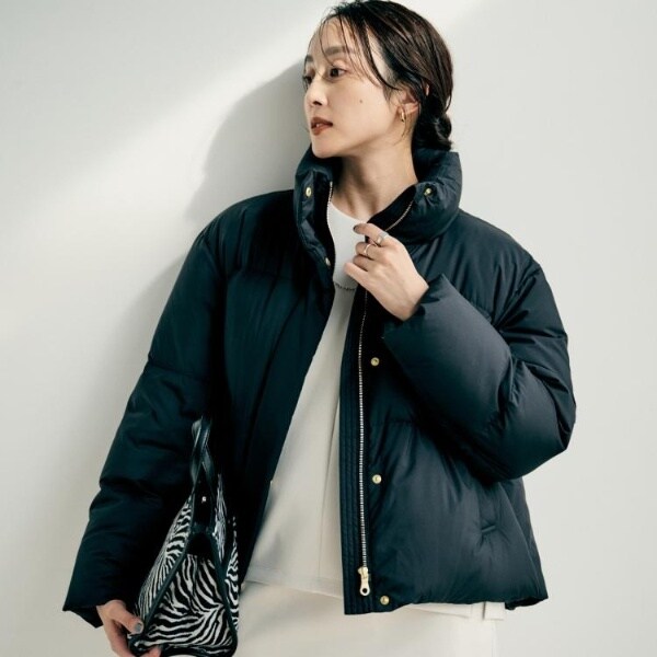 アンタイトル（UNTITLED）/【トレンド撥水機能防寒】ショートダウンコート