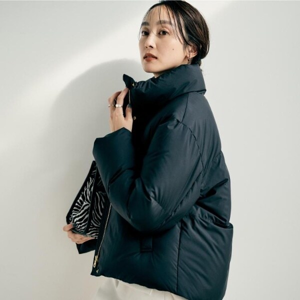 アンタイトル（UNTITLED）/【トレンド撥水機能防寒】ショートダウンコート