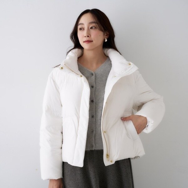 アンタイトル（UNTITLED）/【トレンド撥水機能防寒】ショートダウンコート