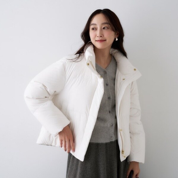 アンタイトル（UNTITLED）/【トレンド撥水機能防寒】ショートダウンコート