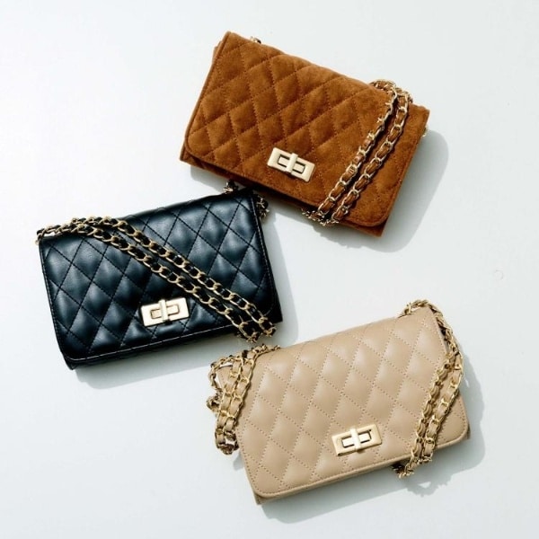 アンタイトル（UNTITLED）/キルティングチェーンショルダー