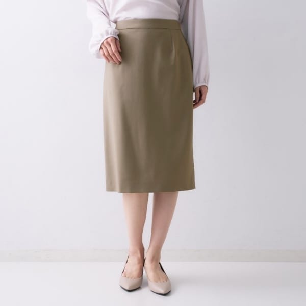 アンタイトル（UNTITLED）/【仕事着スーツ】プレミアムタイトスカート