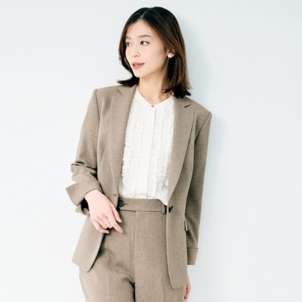 【NEW】アンタイトル（UNTITLED）/杢調テーラージャケット