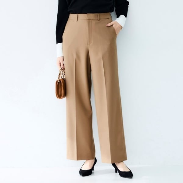 アンタイトル（UNTITLED）/ベーシックフルレングスワイドパンツ