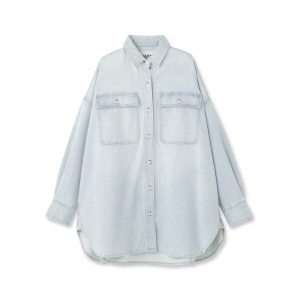 アンタイトル（UNTITLED）/【Healthy DENIM】Almond（アーモンド）ビッグシャツ_2