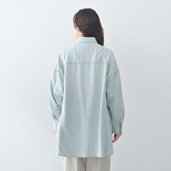 アンタイトル（UNTITLED）/【Healthy DENIM】Almond（アーモンド）ビッグシャツ_13